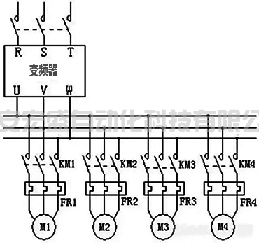變頻器一拖多分時(shí)啟動(dòng) 變頻器一拖多分時(shí)啟動(dòng)
